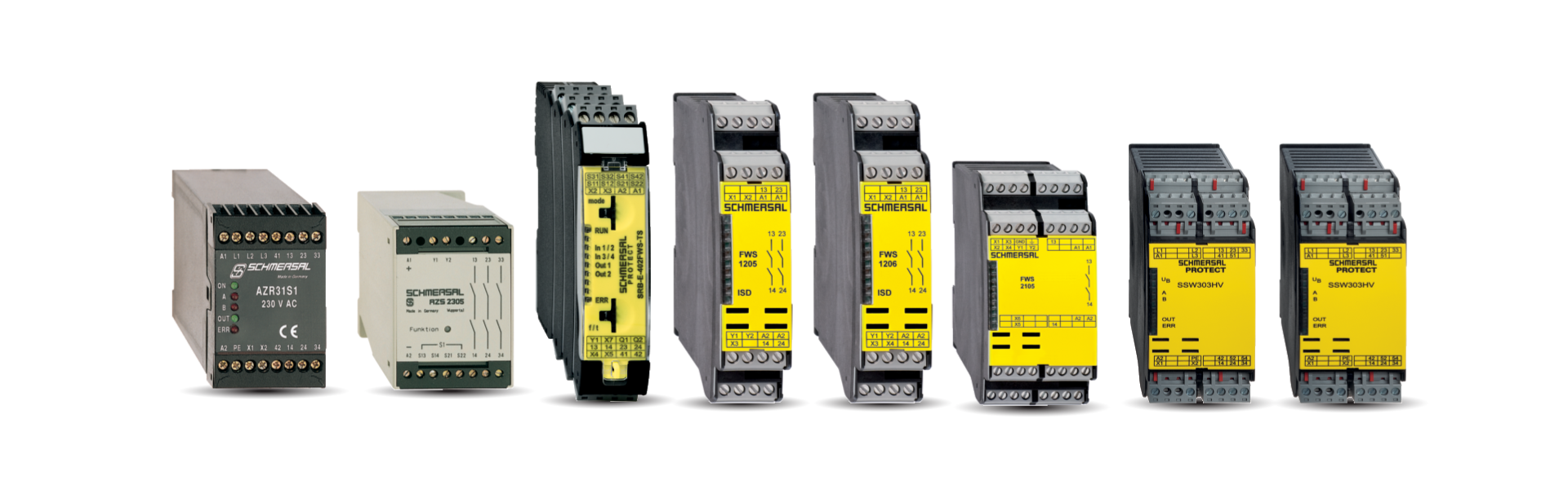 Schmersal Safe Signal Processing Standstill Monitors And Time Relays