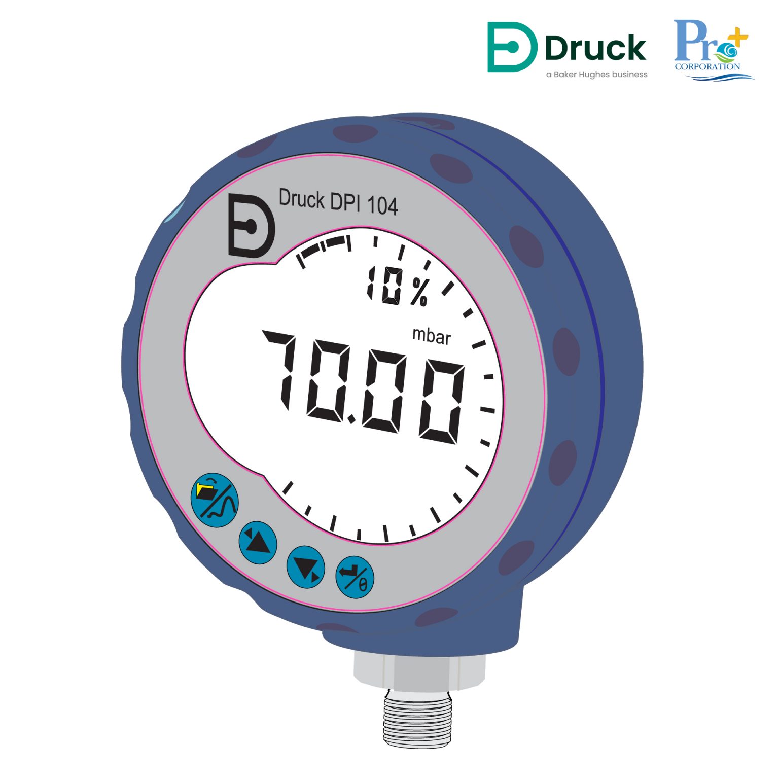 DPI 104 Series | Pressure Gauge - ตัวแทนจำหน่าย ออกแบบและติดตั้ง