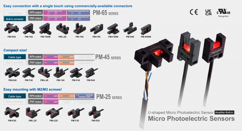 Micro Photoelectric Sensors